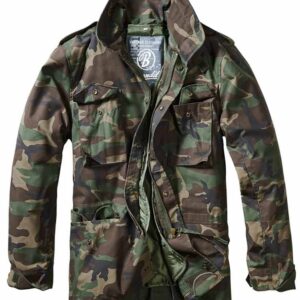 Μπουφάν με κουκούλα M65 Classic Woodland