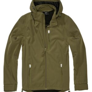 Μπουφάν με κουκούλα Hurricane SoftShell Olive