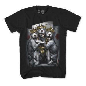 Tshirt 2 of a K9 PitBulls Black