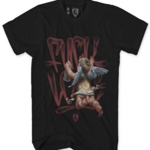 Tshirt Cupid Graffiti Black