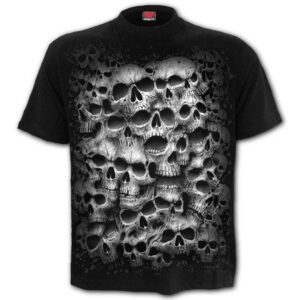 Tshirt Twisted Skulls black (3+1 ΔΩΡΟ)