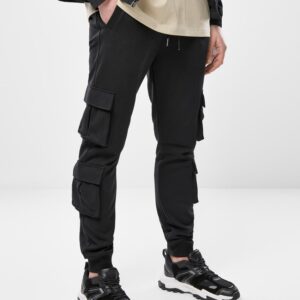 Φόρμα Double Pocket Terry Black