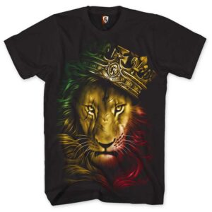 Tshirt Fierce Lion Rasta