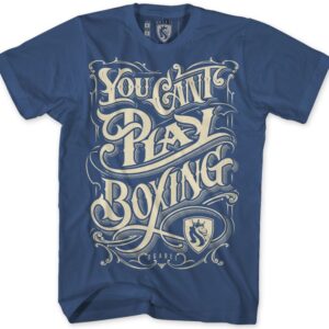TSHIRT CANT PLAY BOXING INDIGO