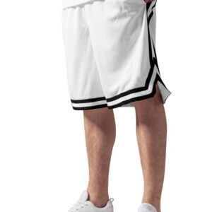 Strips mesh White/Black Shorts
