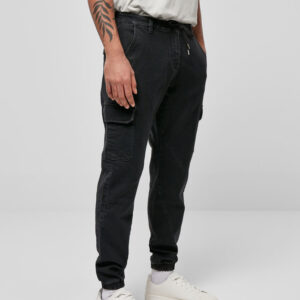 Jean Cargo παντελόνι Knitted Jogging Black