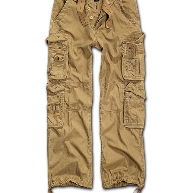 PURE Cargo παντελόνι BEIGE Loose Fit