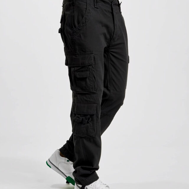 Pure Slim Fit Cargo παντελόνι Black
