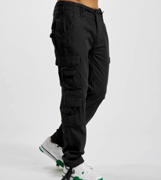 Pure Slim Fit Cargo παντελόνι Black