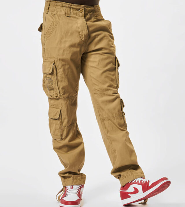 Pure Slim Fit Cargo παντελόνι Beige