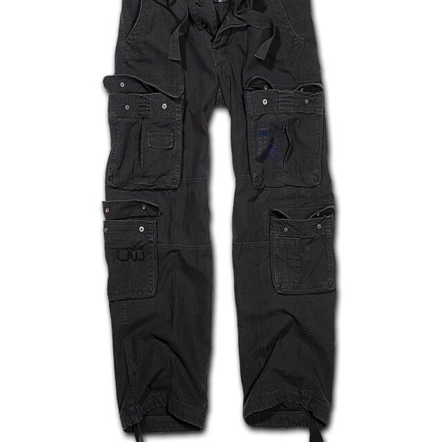 PURE Cargo παντελόνι BLACK Loose Fit