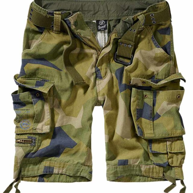Savage Cargo Shorts Swedisch camo M90