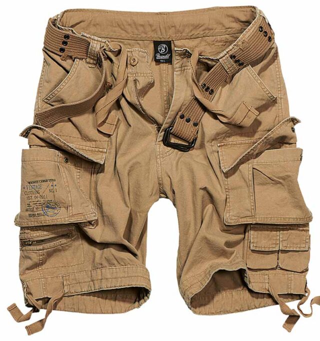 Savage Cargo Shorts Beige