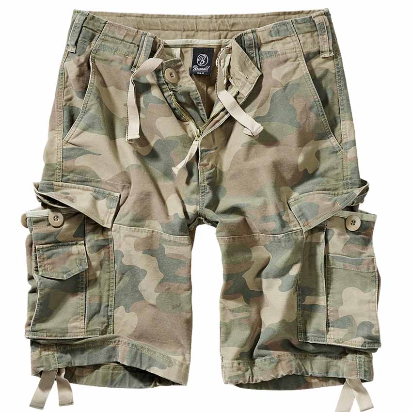 Vintage Cargo Shorts Light WoodLand