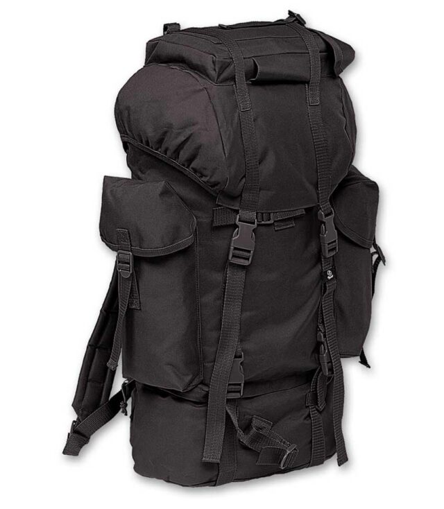RuckSack Kampfrucksack Black 65lit