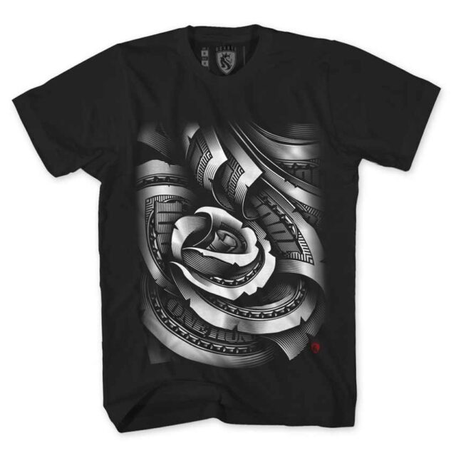 Tshirt Money Rose 20K Black