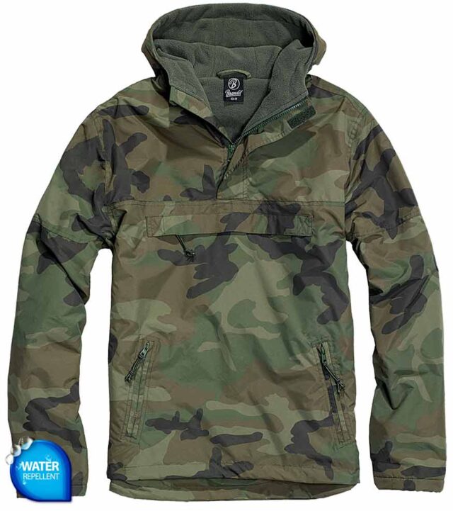 WINDBREAKER HOODIE WOODLAND