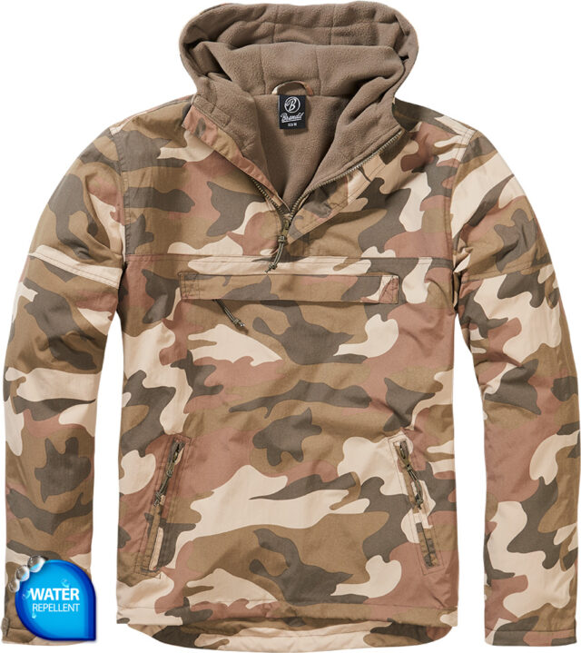 WINDBREAKER HOODIE LIGHT WOODLAND