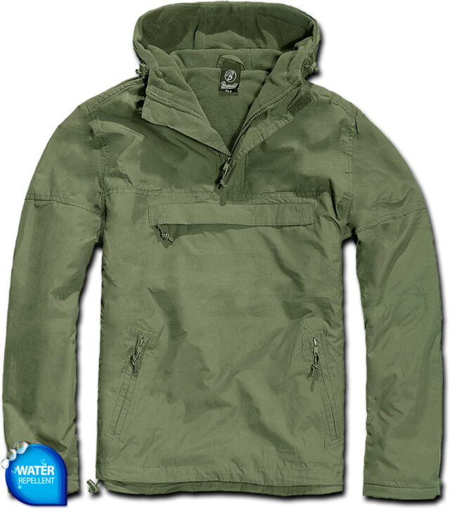 WINDBREAKER HOODIE OLIVE
