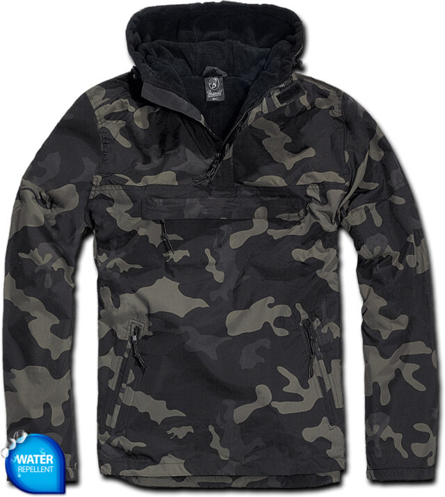 WINDBREAKER HOODIE DARKCAMO
