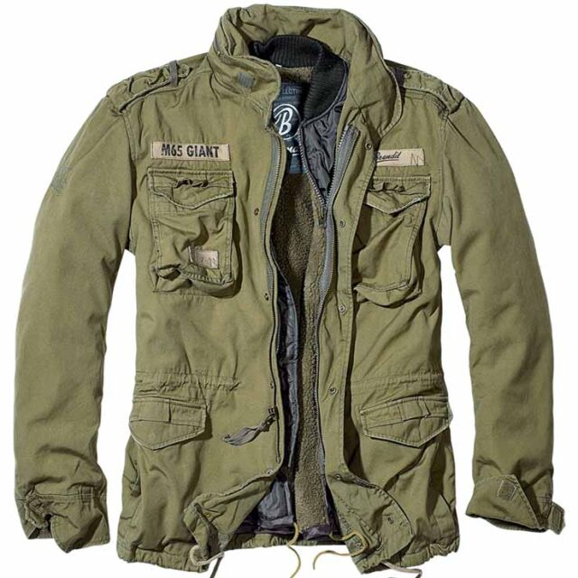 Μπουφάν με κουκούλα M65 GIANT OLIVE