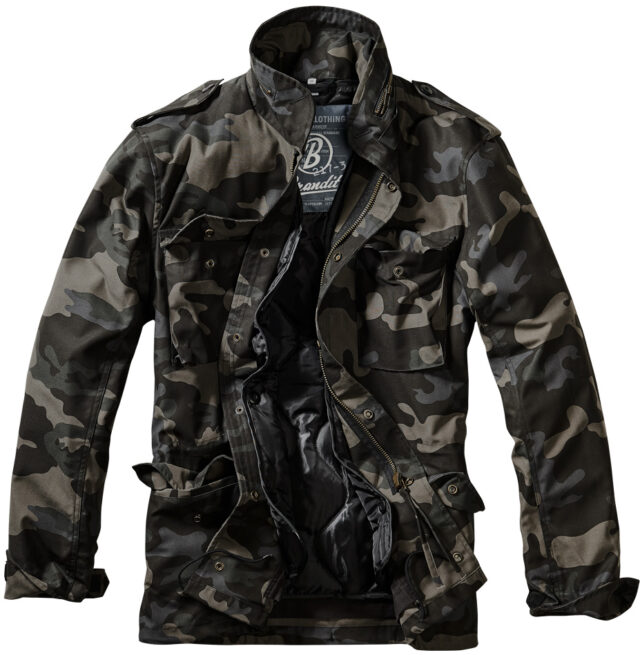 Μπουφάν με κουκούλα M65 CLASSIC DARKCAMO