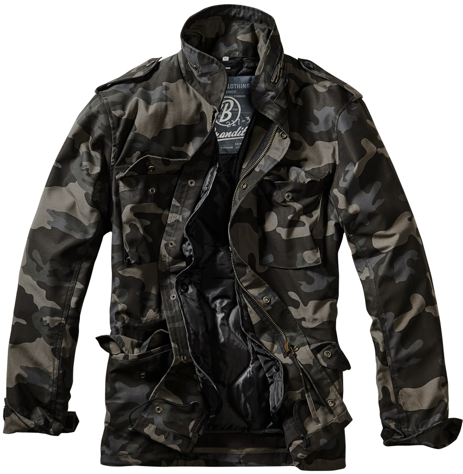 Μπουφάν με κουκούλα M65 CLASSIC DARKCAMO