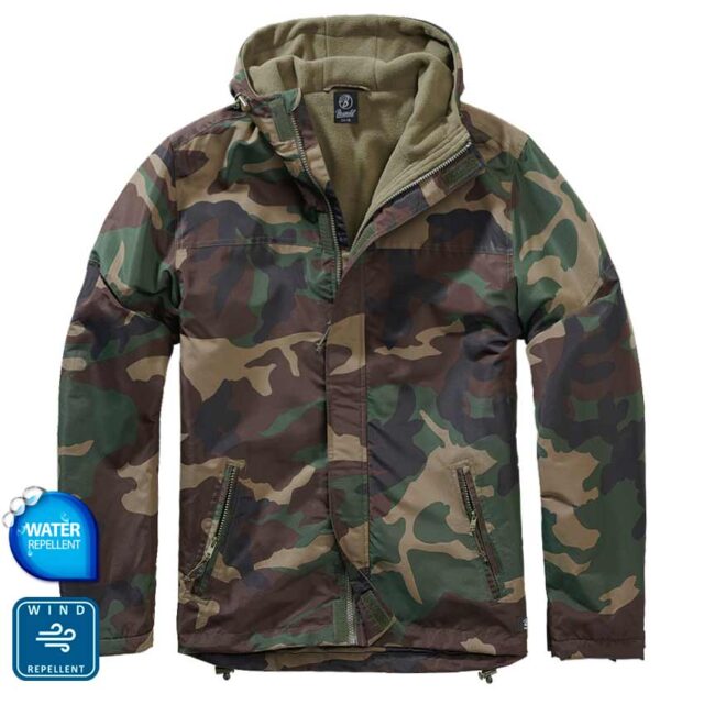 Windbreaker Frontzip WoodLand Μπουφάν με κουκούλα
