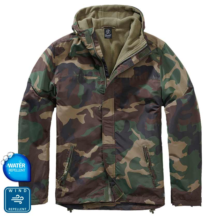 Windbreaker Frontzip WoodLand Μπουφάν με κουκούλα