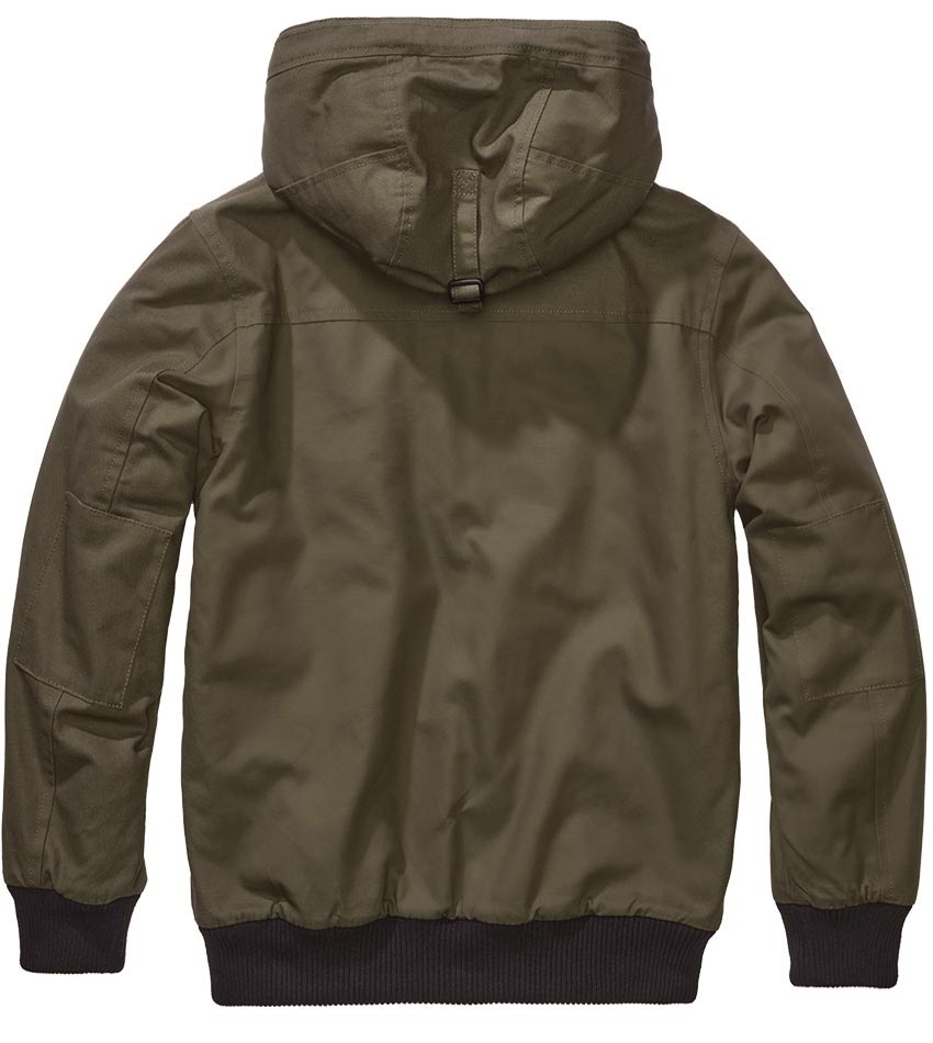Μπουφάν με κουκούλα Bronx Essential Olive - Image 2