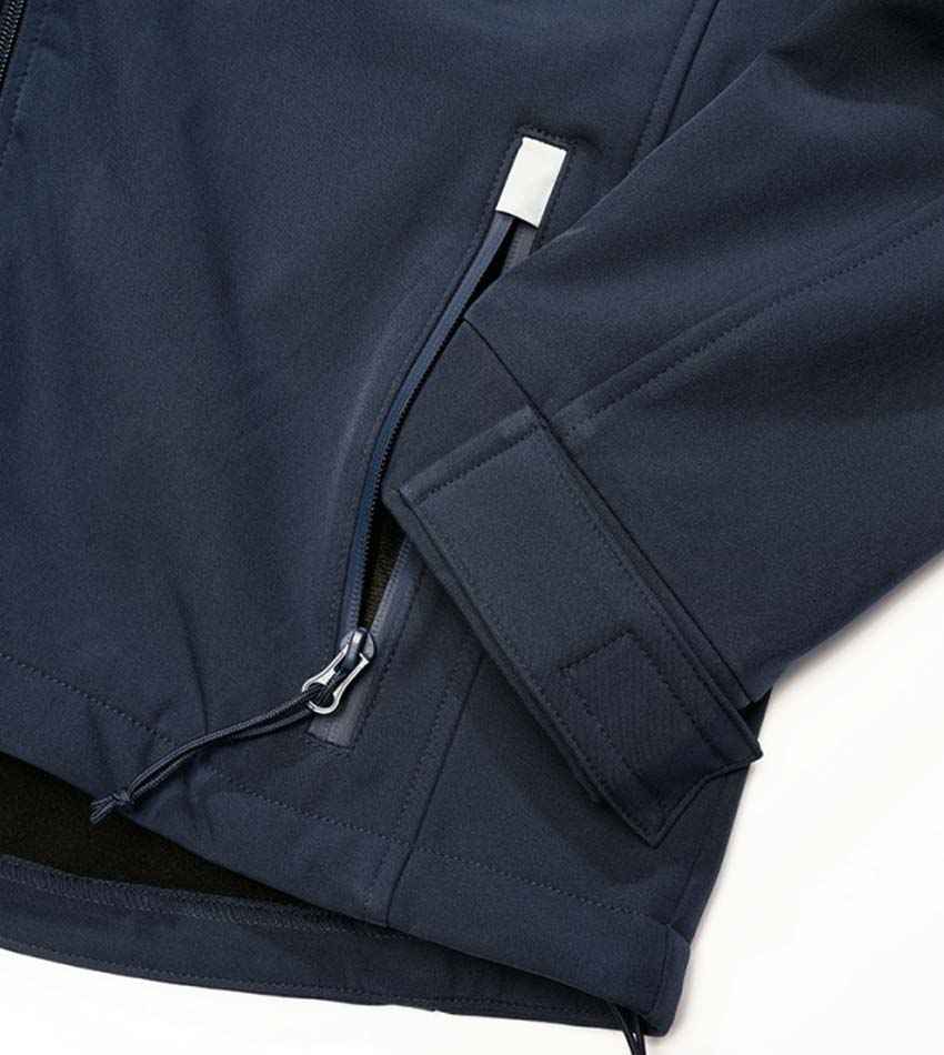 Μπουφάν με κουκούλα Hurricane SoftShell Navy - Image 2