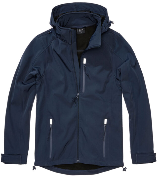 Μπουφάν με κουκούλα Hurricane SoftShell Navy