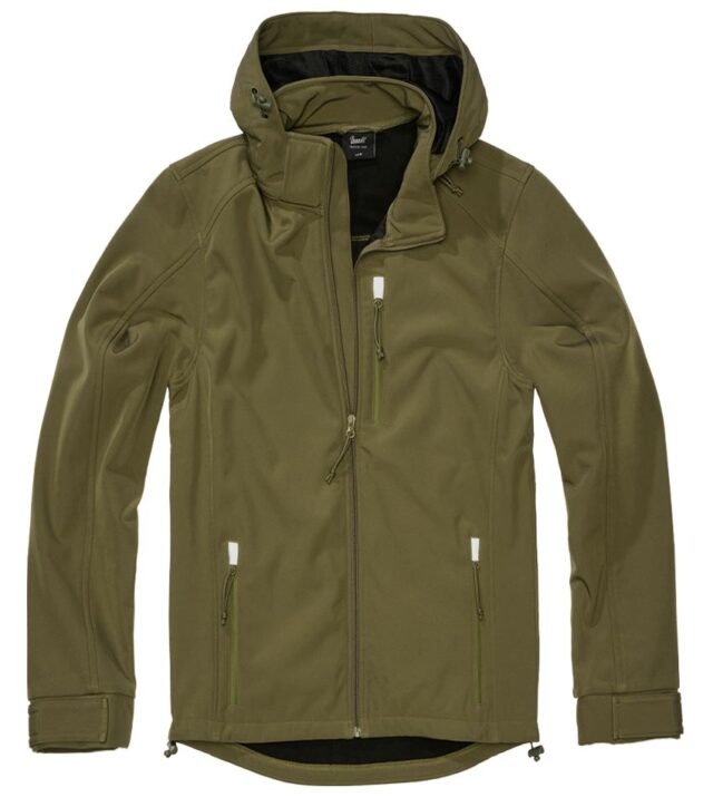 Μπουφάν με κουκούλα Hurricane SoftShell Olive