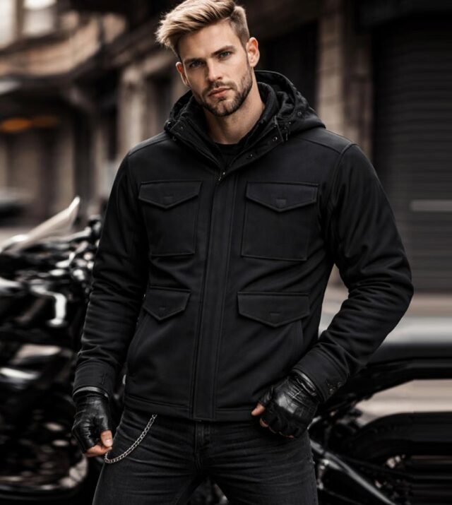 Softshell Jacket M65 Ανδρικό Αδιάβροχο & Αντιανεμικό Black