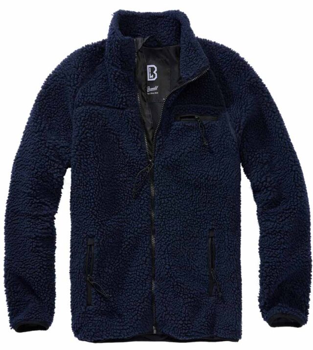 Teddyfleece Jacket Navy Blue Μπουφάν