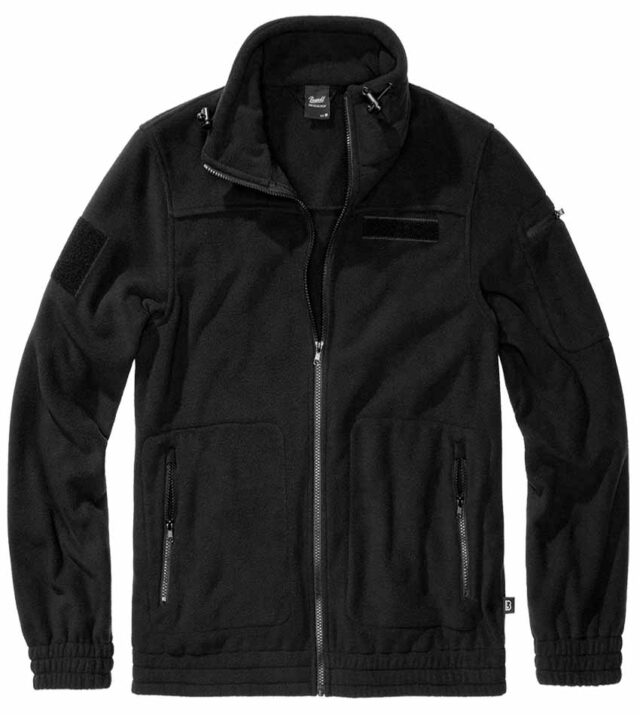 Combat Fleece Jacket Black