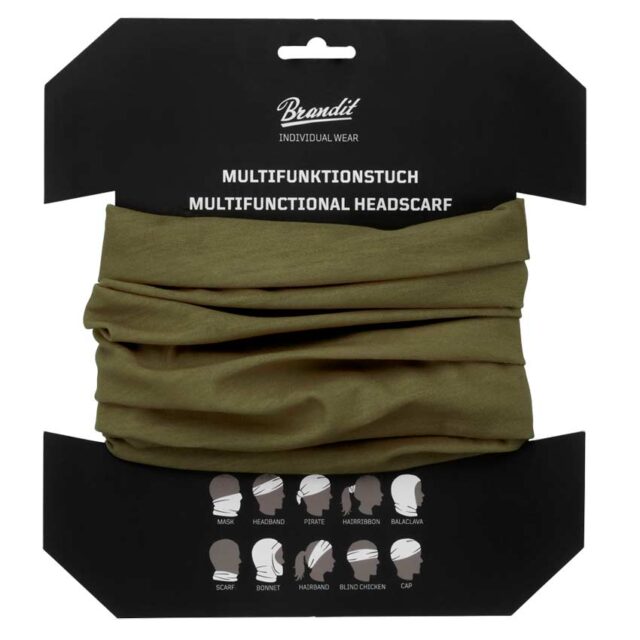 Multifunctional Head scarf Olive