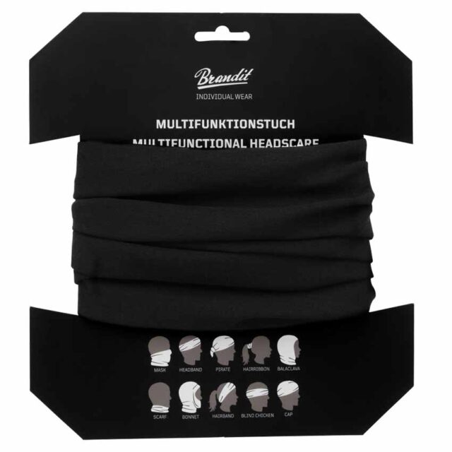 Multifunctional Head scarf Black