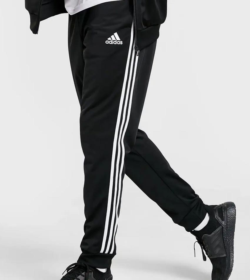 Φόρμα Adidas Tricot Stripes Black