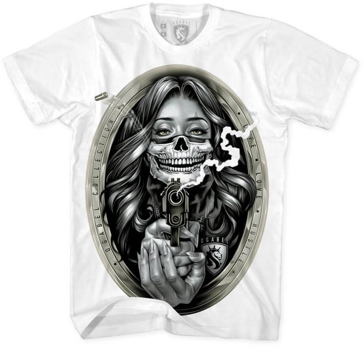 TSHIRT BANDIT GIRL WHITE