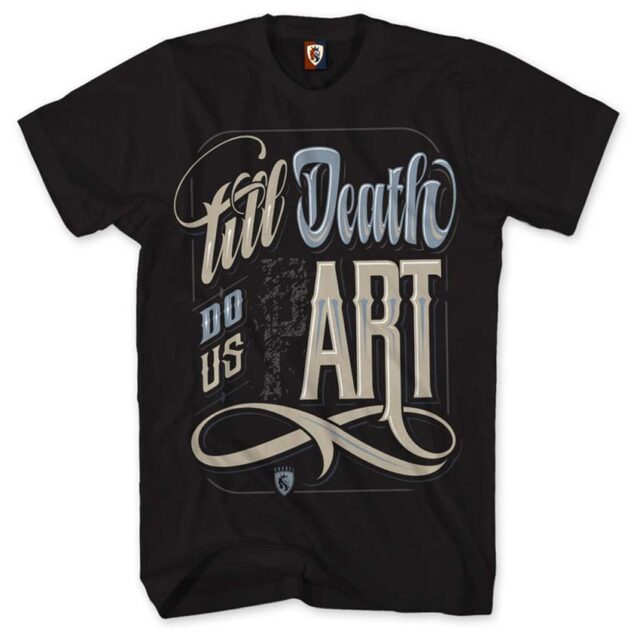 Tshirt Do us art lettering