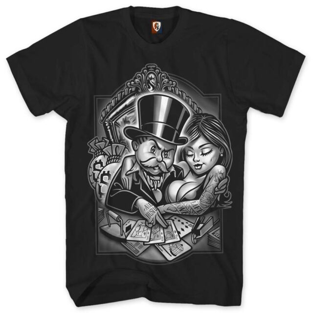 Tshirt Monopoly Playa Black