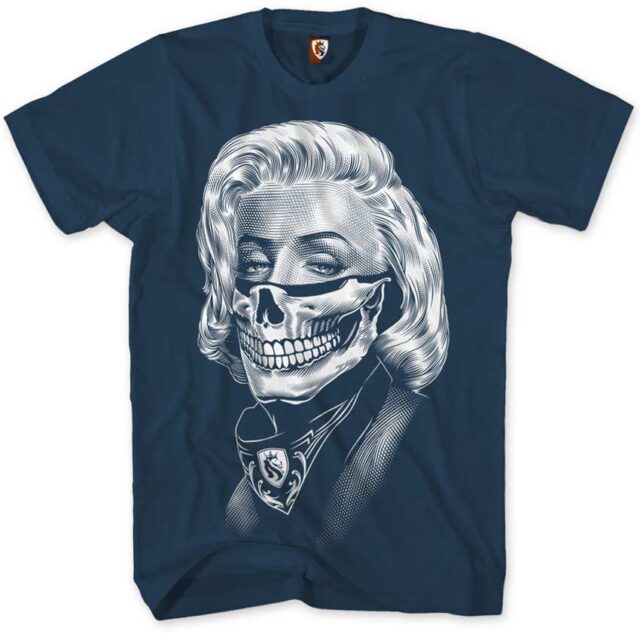 Tshirt Marilyn Bandit Navy
