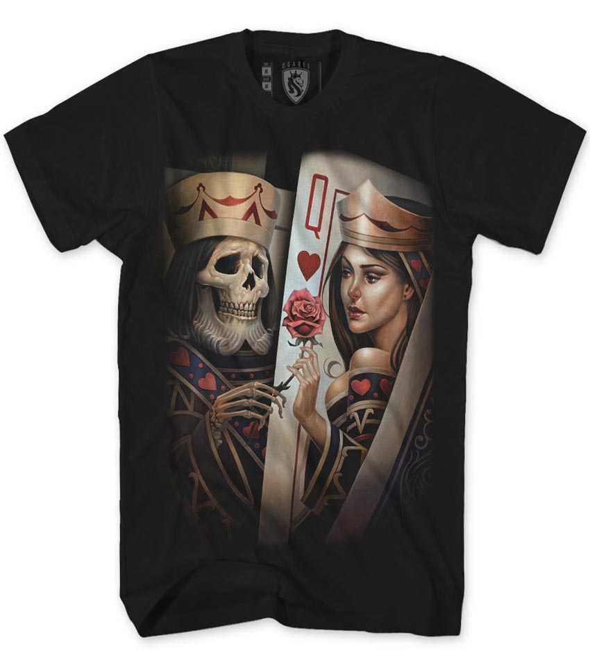 Tshirt King Player Black