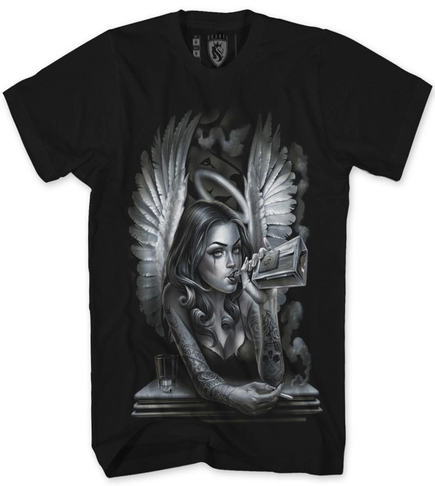 Tshirt Tipsy 22K Black