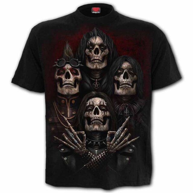 Tshirt Faces of Goth Black (3+1 ΔΩΡΟ)