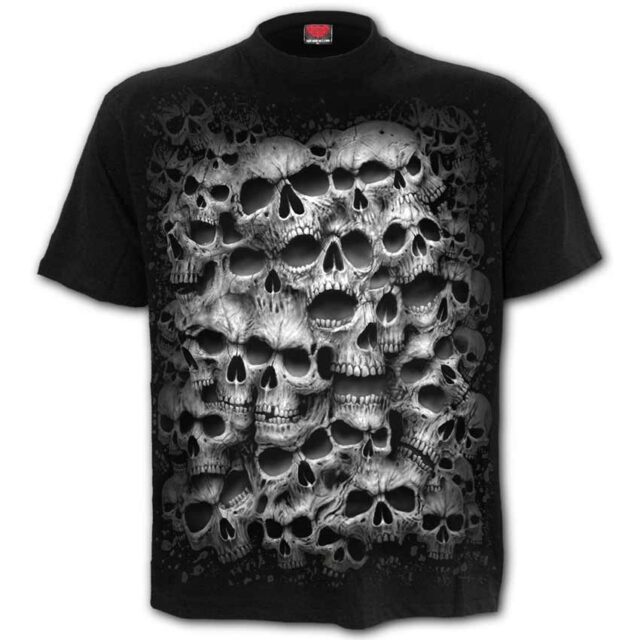 Tshirt Twisted Skulls black (3+1 ΔΩΡΟ)