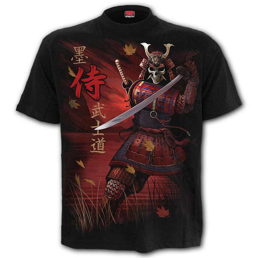 Tshirt Samurai black (3+1 ΔΩΡΟ)
