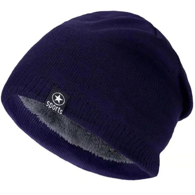 ΣΚΟΥΦΑΚΙ Sports ΜΕ TEDDY FUR Navy