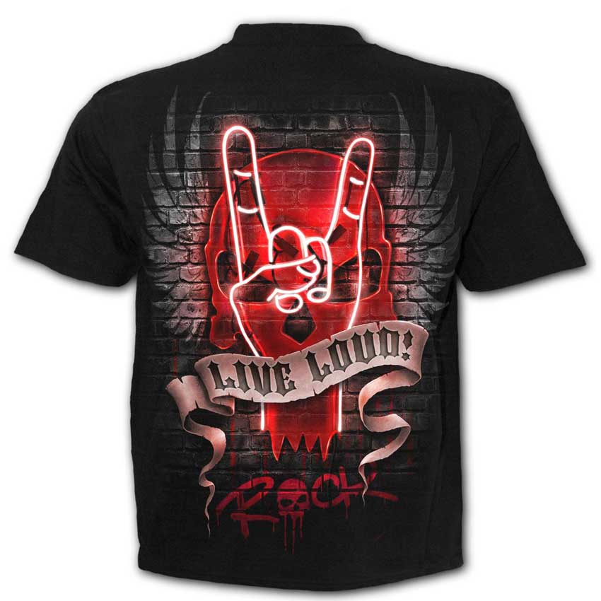 Tshirt Live Loud (3+1 ΔΩΡΟ) - Image 2